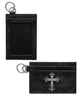 カードケース付きカードホルダーキーホルダー/Dグレー