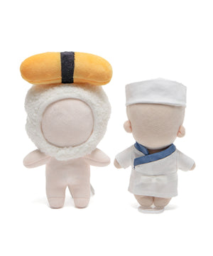 ぬいなかよしお寿司屋さんセット12cm