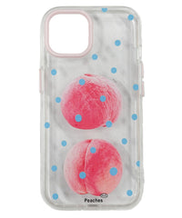 Peachドットiphoneケース