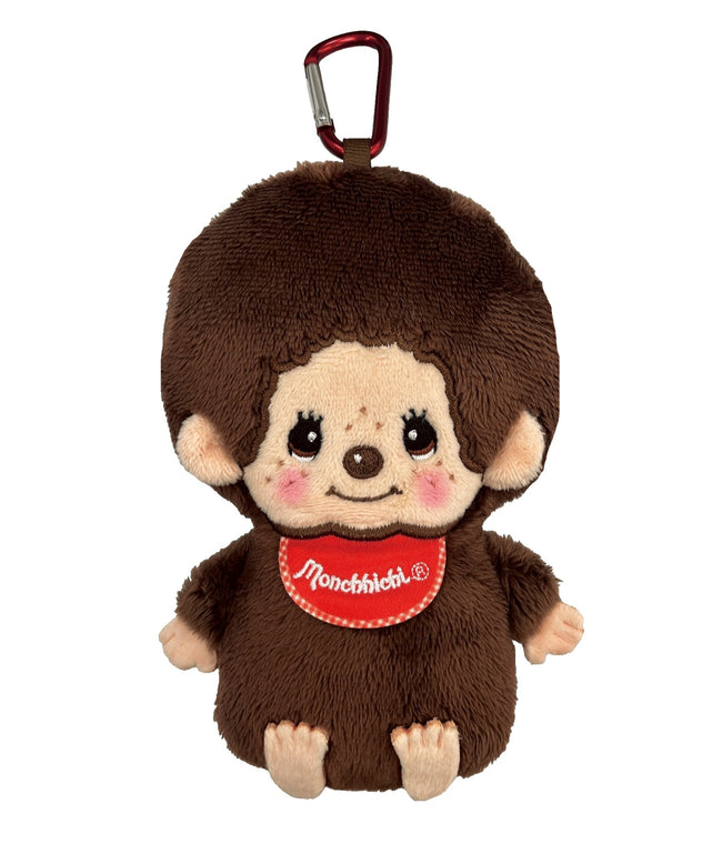 Monchhichiマスコットポーチ/柄1：モンチッチくん