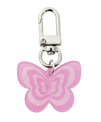 カラフルバタフライキーホルダー