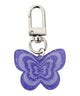 カラフルバタフライキーホルダー/パープル