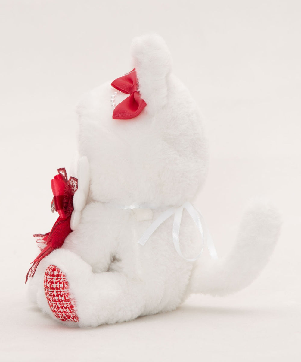 ぬいおすわりにゃんこ15cm