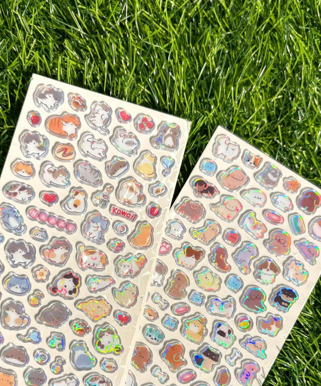 ちびねこちゃんステッカー