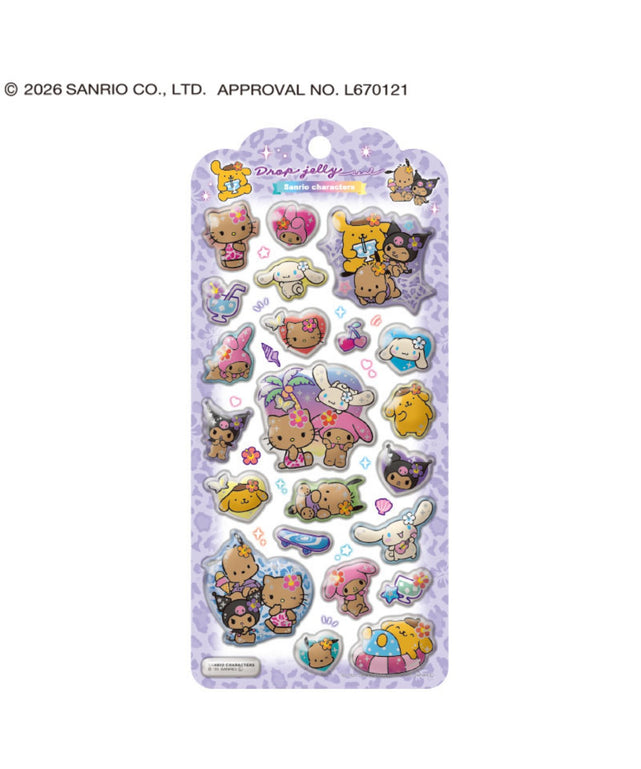 【正規品】ドロップジェリーシール　パワパフ　サンリオ３０枚 サンリオキャラクターズ ドロップジェリーシール – WEGO ONLINE STORE