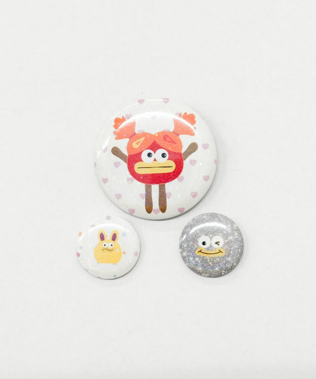 JUJU缶バッチセット ラブリン☆モンスター缶バッジセット｜WEGO（ウィゴー） – WEGO ONLINE