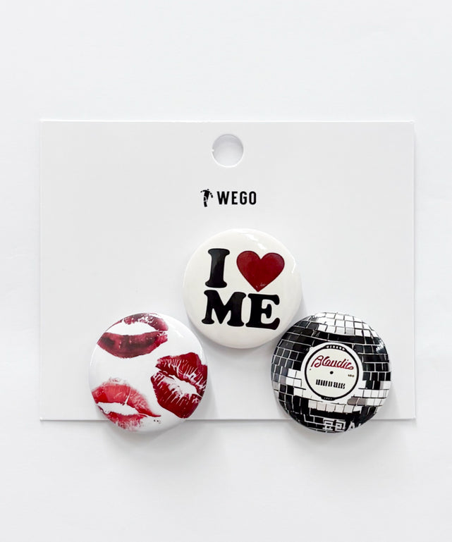 アソート缶バッジセットF｜WEGO（ウィゴー） – WEGO ONLINE STORE