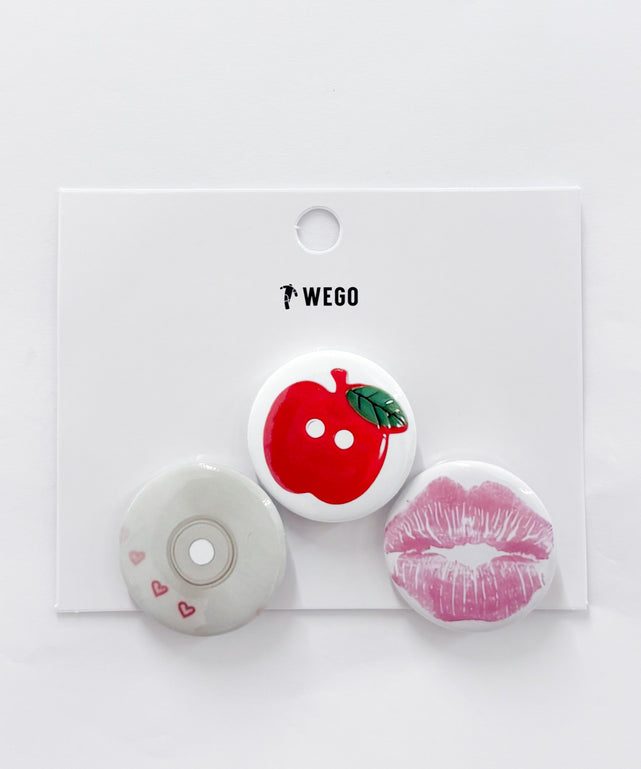 アソート缶バッジセットF｜WEGO（ウィゴー） – WEGO ONLINE STORE