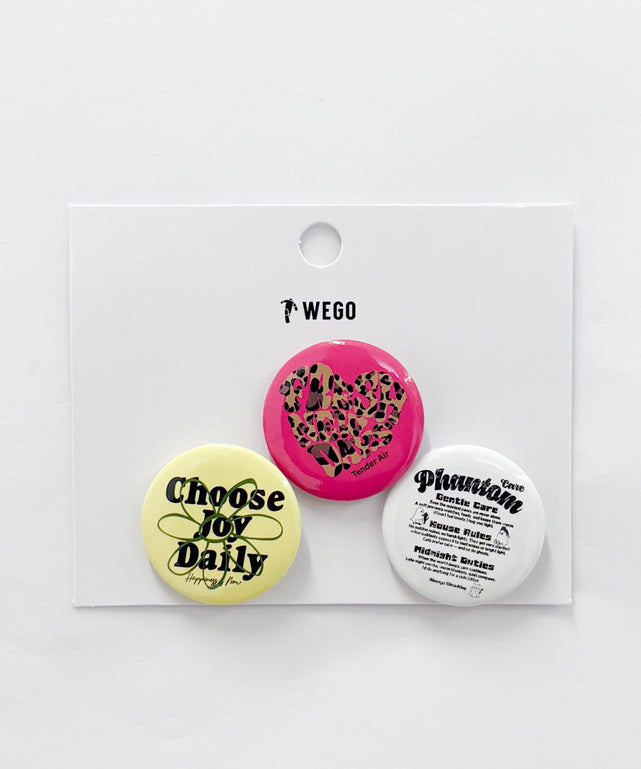 コンパス アミスター WEGO 缶バッジ 58点 WEGOコラボ】トレーディング缶バッジ(全7種) | 販売終了品 | #コンパ