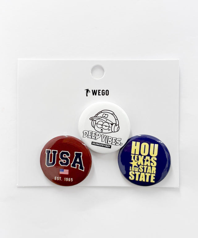 アソート缶バッジセットF｜WEGO（ウィゴー） – WEGO ONLINE STORE