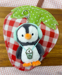 るんるんペンギンぬいぐるみキーホルダー