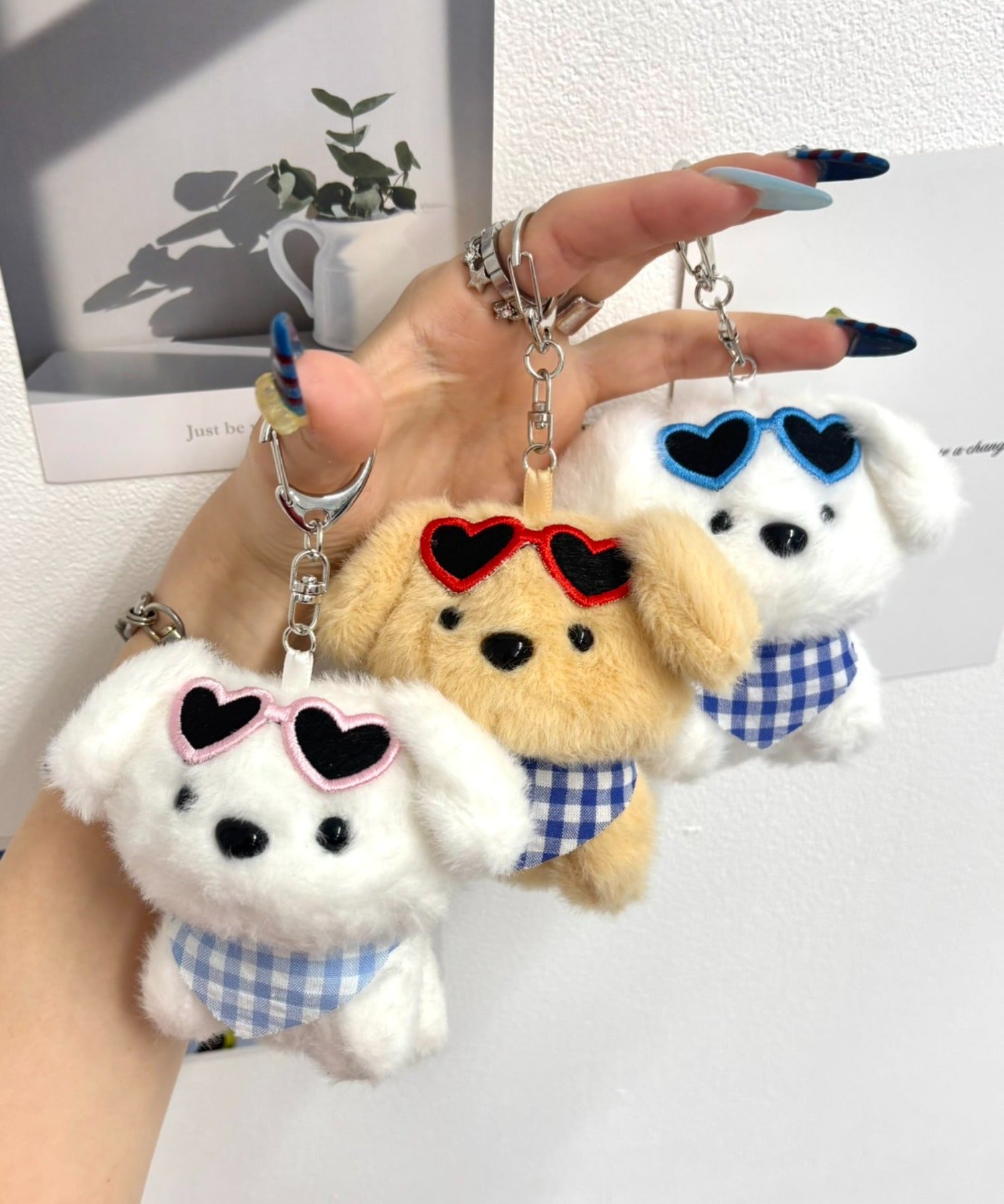 エ*カ様 美品：犬型キーホルダー サングラス付き スワロフスキー LG26SS05-G0150main.jpg?v=