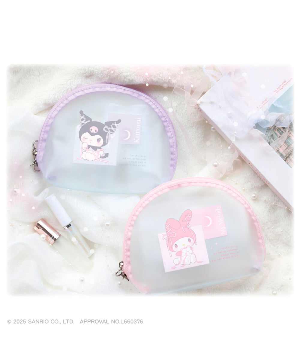 サンリオキャラクターズクリアマットポーチ