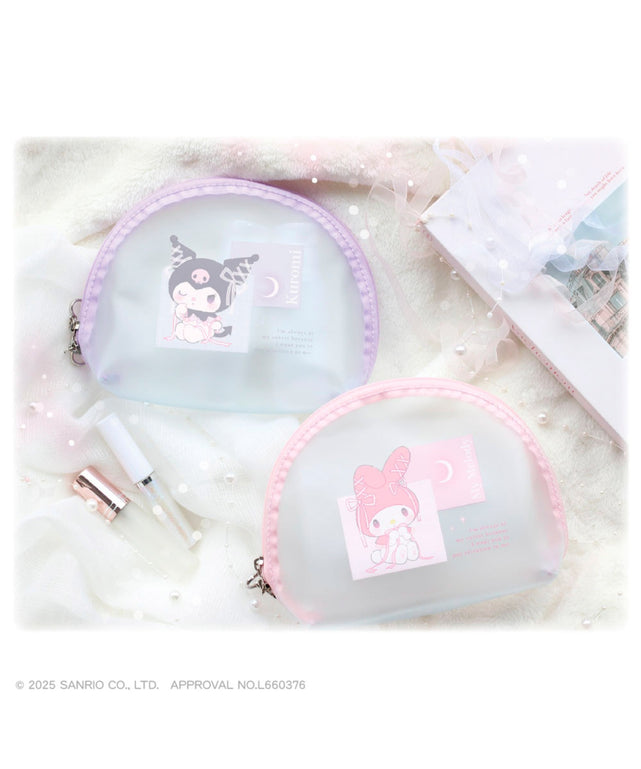 サンリオキャラクターズクリアマットポーチ