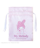 サンリオキャラクターズサテン巾着/Lピンク(マイメロディ)