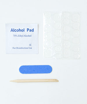 デザインショートネイルチップ