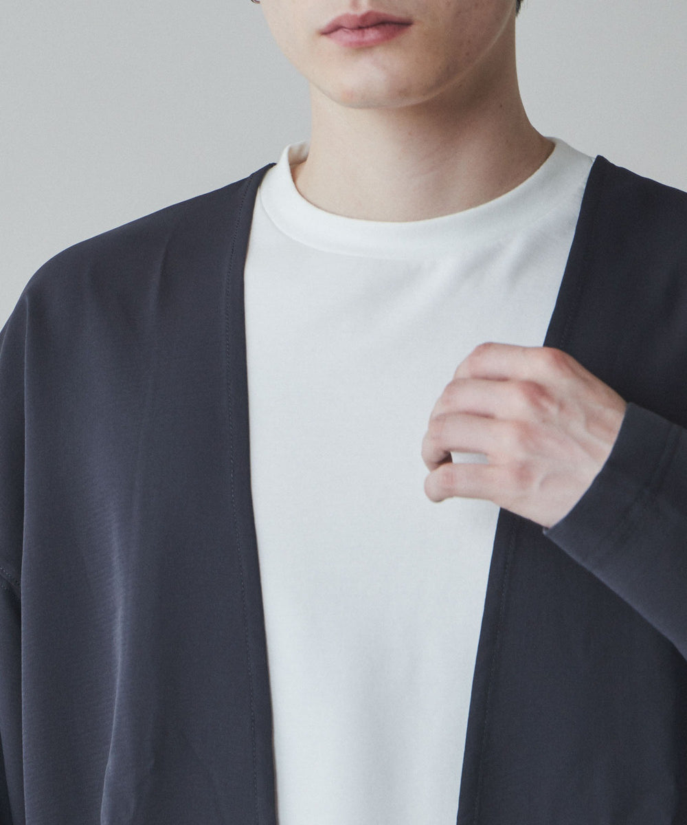 ルーズシャツカーディガン