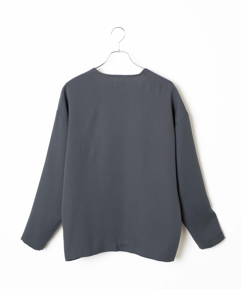 ルーズシャツカーディガン