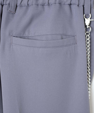 チェーン付きワイドスラックス