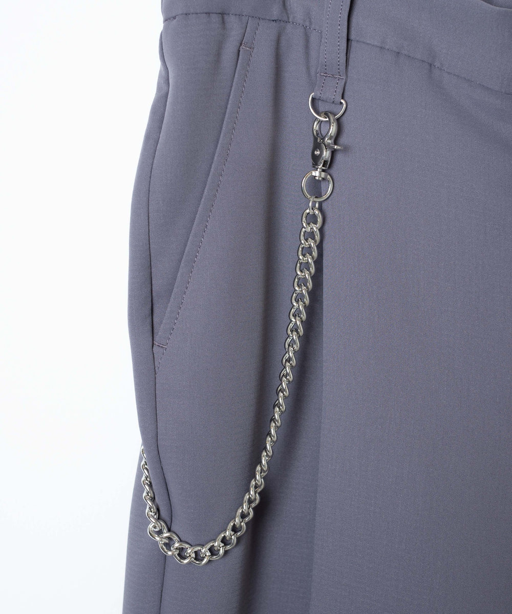 チェーン付きワイドスラックス
