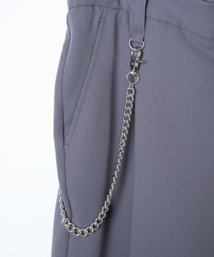 チェーン付きワイドスラックス