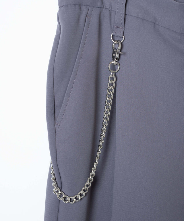 チェーン付きワイドスラックス