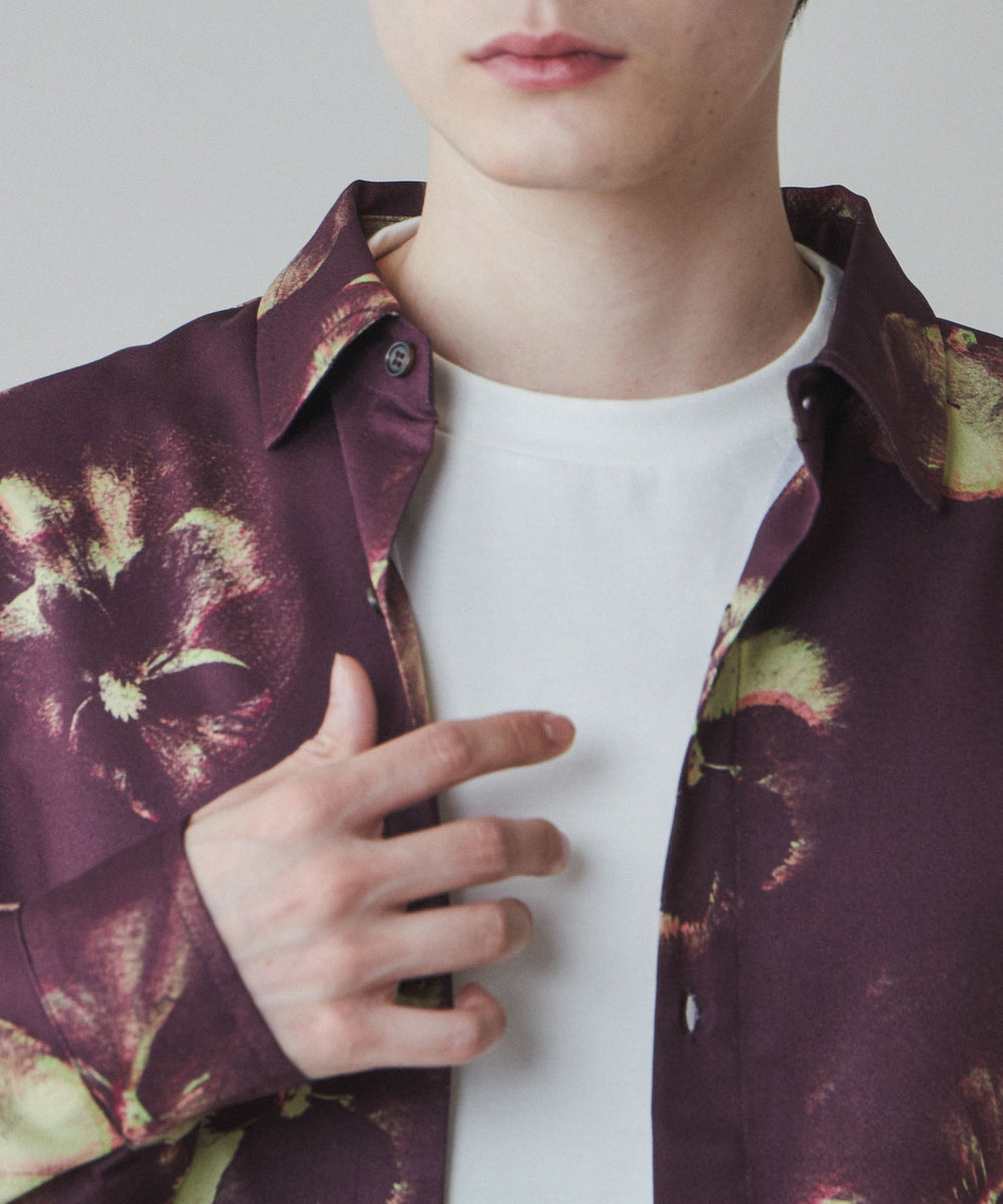 アムンゼン総柄BIGシャツ