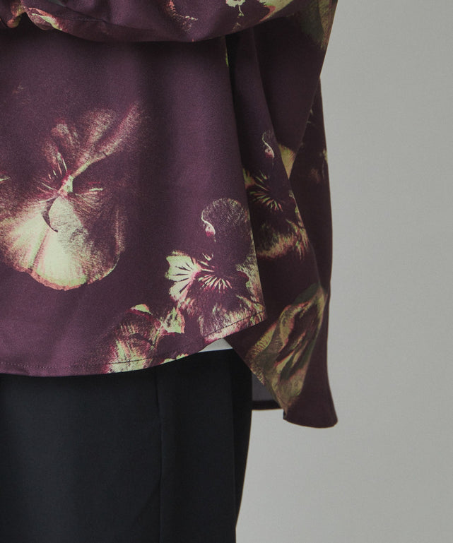 アムンゼン総柄BIGシャツ