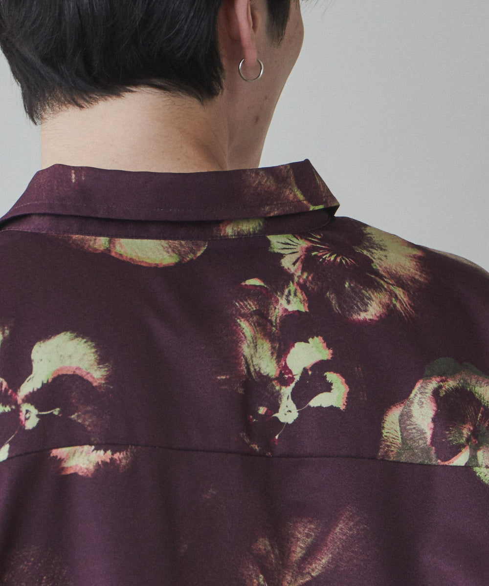 アムンゼン総柄BIGシャツ