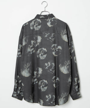 アムンゼン総柄BIGシャツ