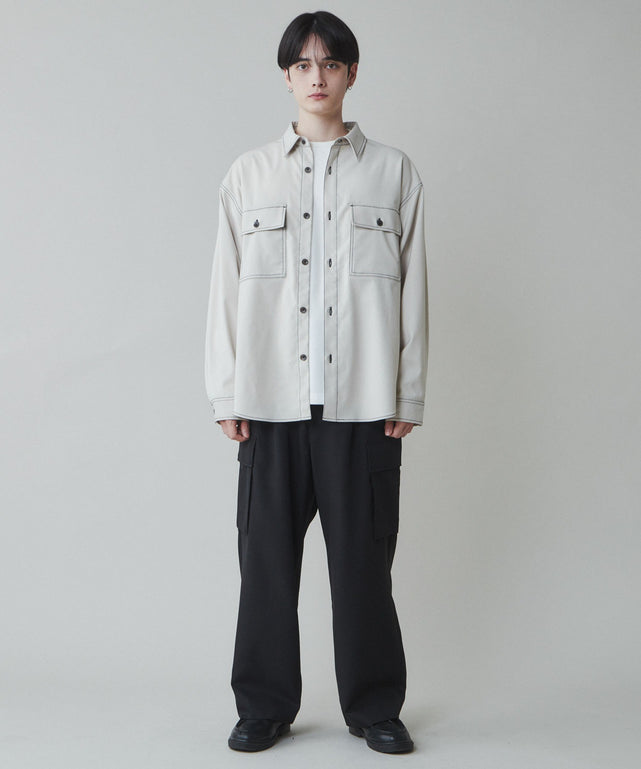 ホワイトアイボリー モデル：180cm L着用