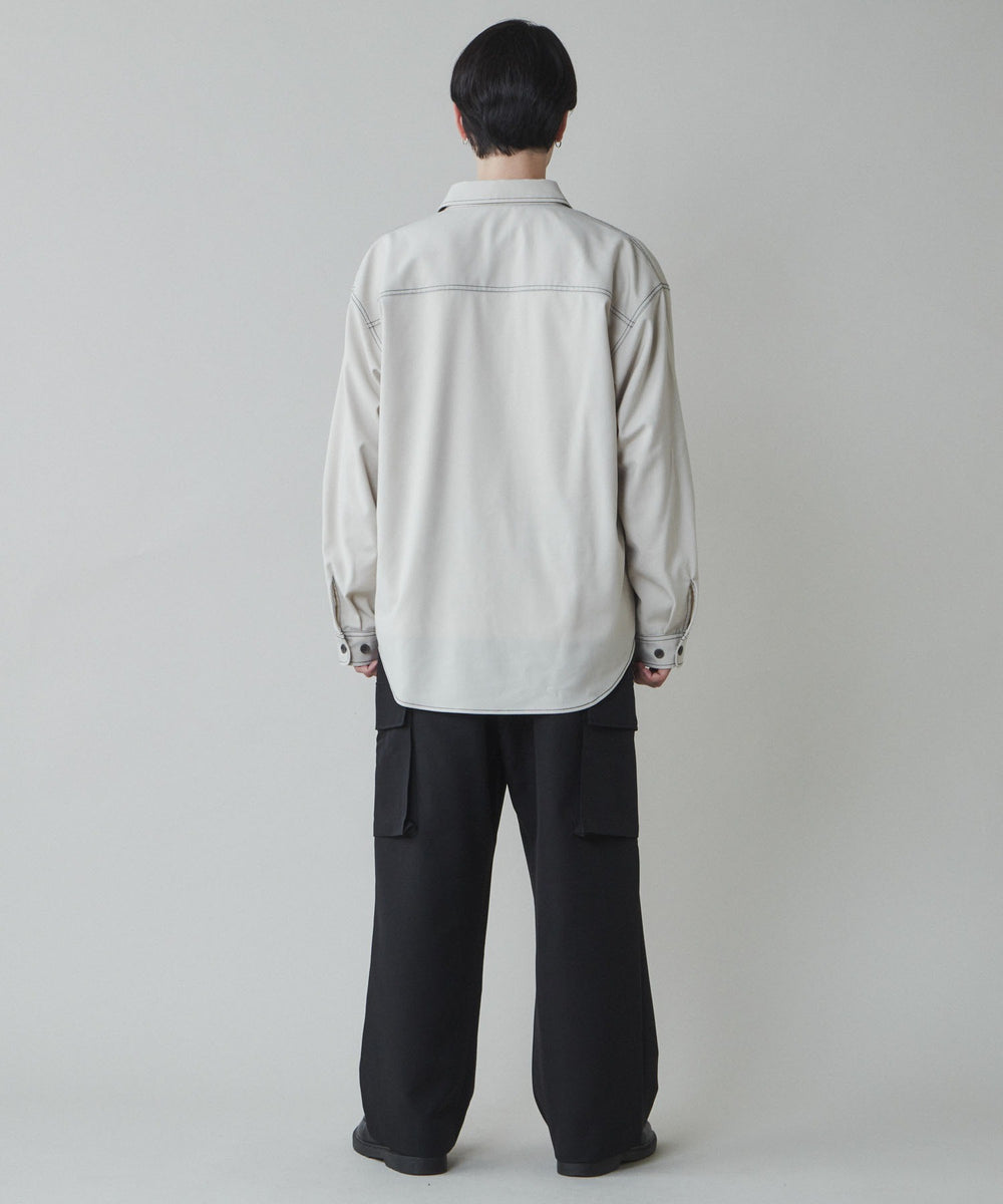 ホワイトアイボリー モデル：180cm L着用