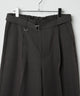 トロミベルト付きワイドスラックス
