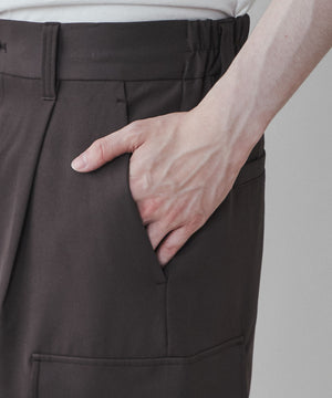 トロミ　ルーズカーゴスラックス