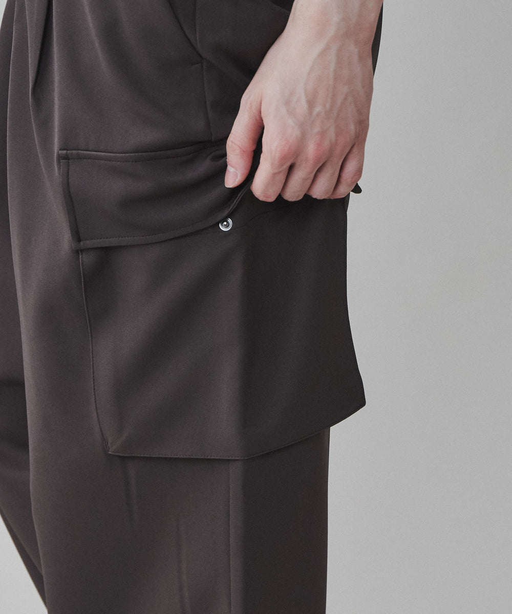 トロミ　ルーズカーゴスラックス