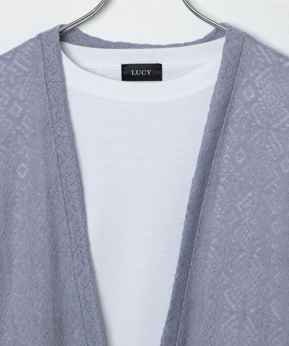レースアンサンブルカーディガン