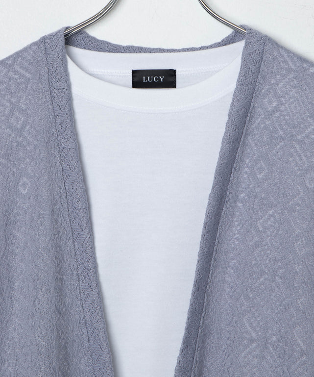 レースアンサンブルカーディガン