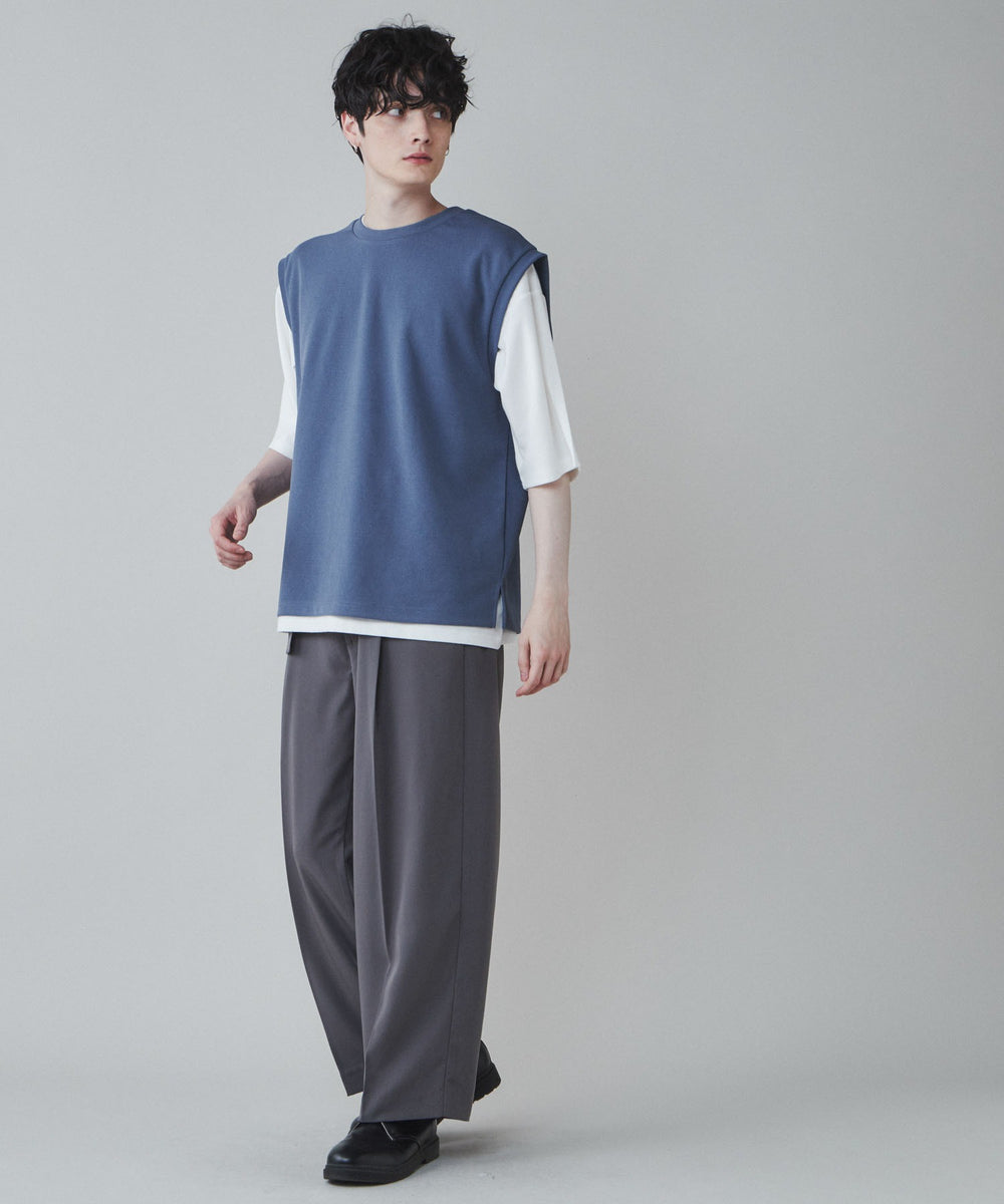 ブルーその他 モデル：180cm L着用