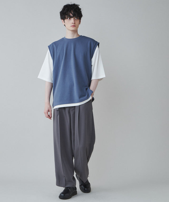 ブルーその他 モデル：180cm L着用