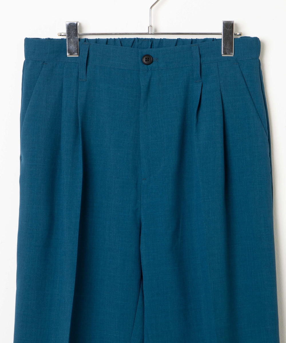 イージーケア2タックワイドスラックス