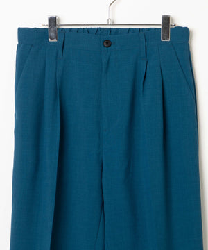 イージーケア2タックワイドスラックス