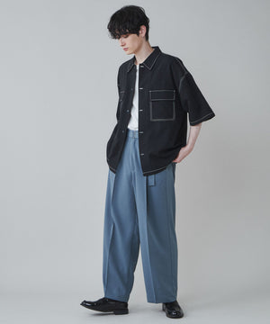 ブルーその他 モデル：180cm L着用