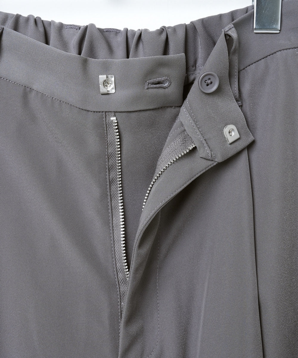 トロミベルト付きワイドスラックス