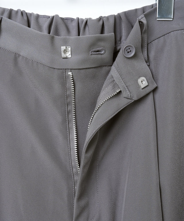 トロミベルト付きワイドスラックス