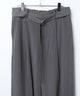 トロミベルト付きワイドスラックス