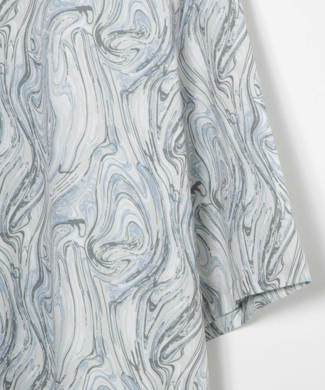 アムンゼン総柄BIGシャツ