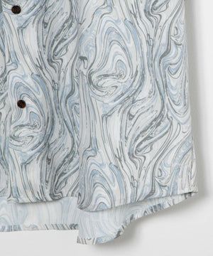 アムンゼン総柄BIGシャツ