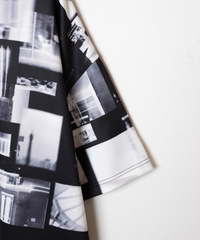 トロミ総柄ドルマンT