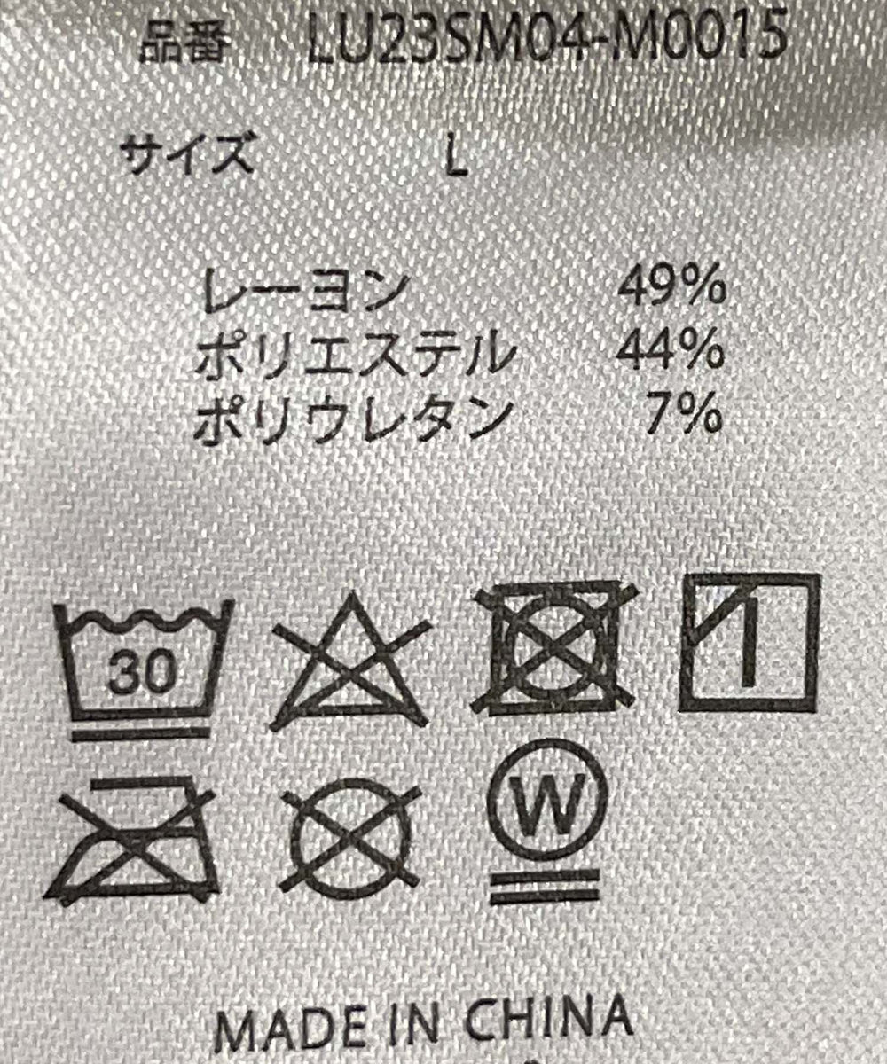 トロミ総柄ドルマンT