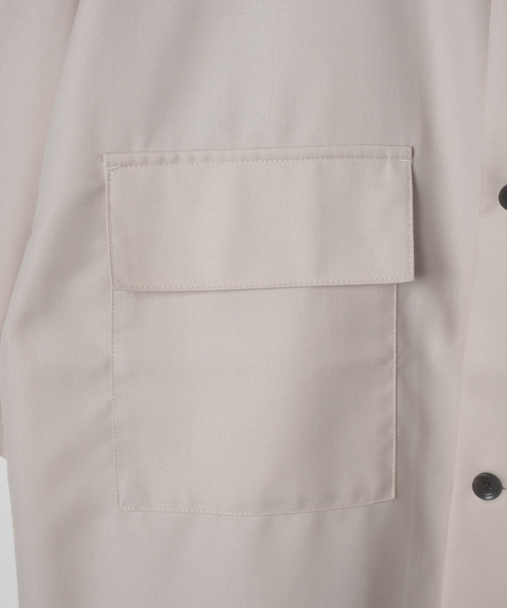 TRフラップポケットBIGシャツ